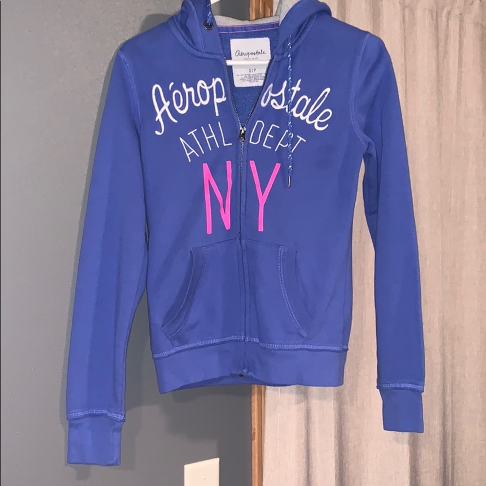 Aeropostale size small hooded zip up